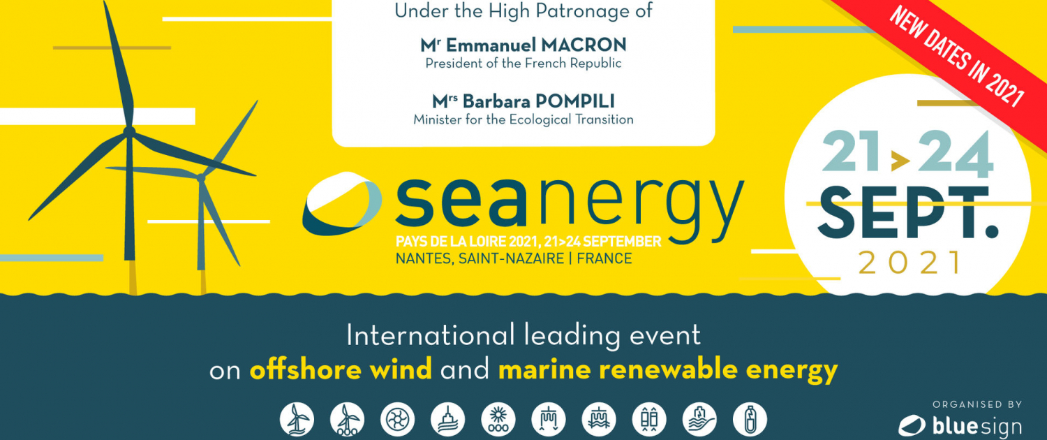 sea energy event poster with new dates